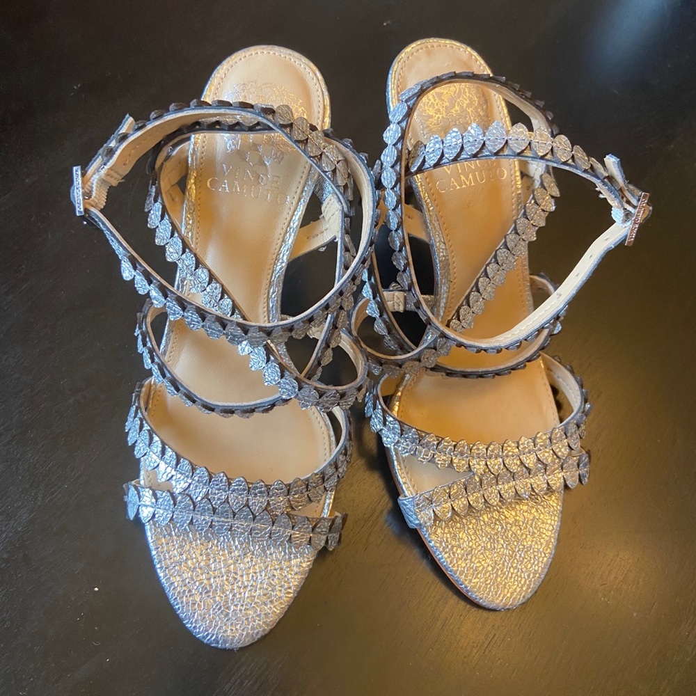 Vince Camuto Silver Yuna shoes